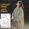 Roupa com Proteção Solar Casaco Masculino de Verão para Montanhismo ao Ar Livre Fino Solto Casaco Masculino Marca da Moda com Capuz Simples Roupa com Proteção Solar Respirável