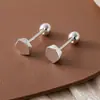 Novos Brincos de Parafuso Geométricos Pentagonais, Mini, Compactos, Simples, Versáteis, Brincos de Luxo
