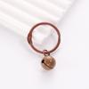 Llavero de campana de anillo color caramelo color anillo de metal colgante de bolsa de muñeca adornos para funda de teléfono DIY