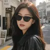 Óculos de Sol Vintage Cat-Eye para Mulheres, Marrom de Alta Qualidade Elegante Protetor Solar para Rostos Pequenos, Óculos de Sol para Dirigir Masculinos, Óculos de Sol Modernos Estilo de Rua