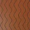 Papel tapiz autoadhesivo de PVC en stock, pared de fondo de piedra artificial, paneles de rejilla con ranura en S, papel tapiz decorativo minimalista de lujo ligero para sala de estar