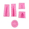 Molde de Silicona Dividido para Ojos, Orejas y Cuernos de Unicornio Molde Artesanal de Grado Alimenticio Molde DIY para Fondant Chocolate