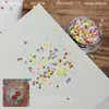 Lentejuelas de Estrella Decoraciones para Uñas Color Mixto Estrella de Cinco Puntas Polvo Brillante Mixto Paquete de Materiales DIY Hechos a Mano Accesorios de Decoración
