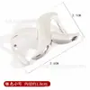 Fivela de lenço Aihshi fivela de lenço de alta qualidade fivela fixa de uso duplo clipe para lenço quadrado de seda acessórios de luxo para xales