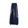 Pantalones Deportivos de Raya Estilo Americano de Secado Rápido con Doble Raya para Mujer, Verano 2026 Nuevos Pantalones Casuales Sueltos de Pierna Recta de Cintura Alta
