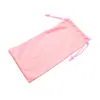 Nova bolsa porta-óculos de fibra ultrafina transfronteiriça, bolsa de armazenamento invisível, estojo portátil para celular e óculos de sol, bolsa de tecido anti-pressão, estojo para óculos