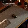 Alfombrilla de Ratón de Algodón y Lino, Alfombrilla para Escritorio de Ordenador de Oficina, Alfombrilla Extra Grande para Teclado de Juegos, Alfombrilla para Escritorio de Escritura con Bordes Engrosados y Bloqueo, Al por Mayor