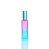 Frasco de óleo essencial com gradiente de duas cores de pera bálsamo 10ml frasco de amostra de vidro colorido perfume frasco separado frasco de spray com pump portátil