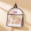 Bolsa de Malha para Armazenamento de Íntimos e Meias, Bolsa de Malha Rosto Sorridente, Armazenamento para Dormitório, Guarda-Roupa, Bolsa Pendurável, Bolsa Pendurável Doméstica