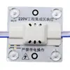 Exportación al por mayor tira de luz de bloque de alto voltaje 220V, caja de luz de película suave para publicidad, tira de luz de reflexión difusa de cadena de techo, 110V personalizado