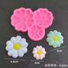 5 Aba Coração Flor Decoração de Chocolate Ferramentas para Bolo Flip West Point Utensílios de Silicone para Cozinha DIY