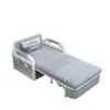 Sofá cama de doble uso, sofá cama plegable para salas de estar pequeñas, sofá cama multifuncional extensible y lavable, todo en uno de doble uso