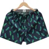 Pantalones de Casa Nuevos para Hombre Tejidos Estampados Moda Pantalones Flecha Sueltos Transpirables Talla Grande Calzoncillos Tipo Boxer Transfronterizos