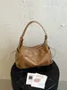 Bolso de hombro multi-bolsillos estilo coreano para el día a día, bolso de piel suave, bolso versátil de moda, bolso de motero, bolso cruzado, bolso de mano