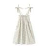 Mono Floral Ruched Estilo Coreano y Japonés para Bebé Primavera/Verano 2026, Vestido de Tirantes para Niña, Vestido de Playa, Conjuntos a Juego para Hermanas