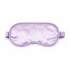Antifaz opaco de seda sintética de doble cara, ajustable para un ajuste cómodo, portátil, ligero, transpirable, ideal para siestas, viajes en avión y protección ocular