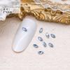 Mini tamanho pequeno olho de cavalo atacado celebridade da internet manicure mini cor mágica sementes de gergelim fundo pontiagudo Diamante formato especial decoração de unha