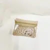 Bolsa para Joias Veludo Selada Anti-Oxidação Armazenamento de Joias Viagem de Negócios Brincos Anel Bolsa de Armazenamento de Viagem Atacado