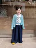 Colección Otoño 2026 Ropa Infantil Estilo Coreano para Niñas Camiseta de Manga Larga Ajustada de Lunares Camisa Base Chaqueta Cardigan de Lunares Coloridos