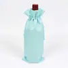 Bolsa de Vinho de Linho, Cordão de Imitação de Linho, Bolsa para Garrafa de Vinho, Vinho Tinto, Embalagem para Presente, Bolsa Surpresa, Logo Personalizado