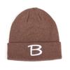 [Personalizado] Venta Directa de Fábrica Otoño e Invierno Hilo Cálido Hueco Tejido Gorro Moda Transfronteriza Bordado Letra Gorro para el Frío