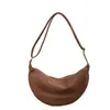 Bolsa feminina em formato de dumpling, novo design 2026, estilo nicho, bolsa de axila, bolsa de ombro feminina, best-seller transfronteiriça, bolsa de trabalho moderna