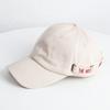 Gorra Mujer Suave Superior Gorra con Visera Versión Coreana Celebridad de Internet Más Fácil de Combinar Casual Gorra de Béisbol Bordado de Letra Lateral Gorra con Visera Curva de Moda