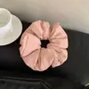 Scrunchie de Cetim Imitação de Seda Oversized para Outono e Inverno para Mulheres, Prendedor de Coque de Alta Qualidade