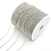 Accesorios de Joyería Hechos a Mano DIY Cadena Encriptada de Hierro Cadena de Extensión Cadena de Cola Estilo Antiguo Material para Ropa Pulsera 3 Otros