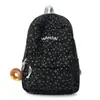 Mochila con Lazo Estilo Coreano para Niñas, Mochila de Pana Suave Estilo 'Soft Girl' para Escuela Secundaria, para Viajes y Commuting, Mochila Escolar Juvenil