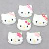 Materiales Bricolaje Hello Kitty Kt Accesorios para el Cabello Pinzas para el Cabello Pegamento Crema Funda para Teléfono Accesorios de Resina Accesorios de Cabeza de Gato Bricolaje Al por Mayor