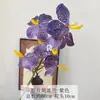 Flor Artificial Phalaenopsis com Toque Realista, Decoração de Mesa com Flor Phalaenopsis, Material Floral de Nicho de Alta Qualidade para Casamento