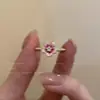 Anillo Abierto Perla Sakura para Mujer Verano 2026 Nuevo de Moda y Único Anillo para Dedo Índice Lujo Ligero Nicho Anillo de Alta Gama