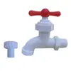 Fabricantes transfronterizos al por mayor 1/2*3/4 grifo de agua fría individual para lavadora doméstica boquilla de plástico PP desmontable Sudamérica