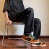 Pantalones vaqueros con letras personalizadas de estilo Hong Kong para hombre, de verano 2024, estilo hip-hop, modernos y de calle.