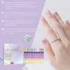 Set de Marcadores para Uñas Color Completo Coloreado Suave Pluma de Pintura para Uñas DIY Crea Uñas Artísticas Personalizadas