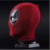 Máscara de Casco de Deadpool Cosplay Halloween Accesorio Divertido Máscara de Casco Tejido de Deadpool
