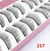 Diana Yan 216 217 Pestañas Postizas Mejoradas Naturalmente Delgadas Diez Pares de Pestañas Pueden Soportar Párpados Dobles