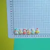 Disfraz de Cruz Colorido Lindo Patito Resina DIY Joyería Pegamento de Crema Hecho a Mano Funda para Teléfono Móvil Material para Zapatos con Agujero
