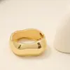 Pulsera Dorada Europea y Americana Brazalete para Mujer Brazalete Abierto Exagerado Anillo de Brazo Accesorios Anillo de Brazo Plateado Brillante Metal Adorno de Brazalete para Brazo