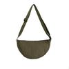 Bolso Cruzado Estilo Japonés Bosque 2023 Nuevo Mini Bolso de Hombro Bolso de Pecho Tela de Nylon Bolso Dumpling Bolso Cruzado de Axila