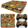 Película ps4 slim Pegatina Máquina Delgada ps4 slim Pegatina Cuerpo ps4 slim Pegatina Graffiti ps4 slim