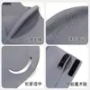 Máscara Facial de Seda Gelada 3D Anti-Manchas de Verão Ruiya para Proteção UV e Cobertura de Pescoço para Ciclismo