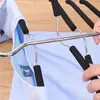 Cabide de Cinco Camadas Sem Costura para Camisetas e Camisas, Armazenamento Doméstico, Empilhável, Multicamadas, Economizador de Espaço, Cabide Antiderrapante