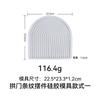 Molde de resina epóxi vela de aromaterapia Arco geométrico arco-íris placa de listras onduladas em forma de U fabricantes de moldes de silicone estoque