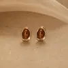Brincos de concha com franjas frescos e simples com um design único, novos brincos de estilo primavera e verão para mulheres, atacado