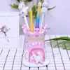 Nuevo Adorno de Escritorio Personalizado: Lámpara Portalápices de Buda Brillante Creativa y de Moda, Decoración de Almacenamiento Regalo