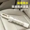 Guarda-chuva dobrável automático com fivela, capa impermeável, montável no carro, ampliado, reforçado, à prova de vento para homens e mulheres, uso duplo para chuva forte, proteção UV