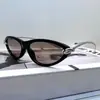 Gafas de Sol Populares de Xiaohongshu, Gafas de Sol Personalizadas Estilo Ojo de Gato Europeas y Americanas con Cordón, Gafas de Sol con Protección Solar y Anti-UV J