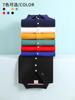 Camisa polo azul Xizang overol de algodón de isla personalizado logo impreso verano grupo corporativo camisa cultural ropa de trabajo
